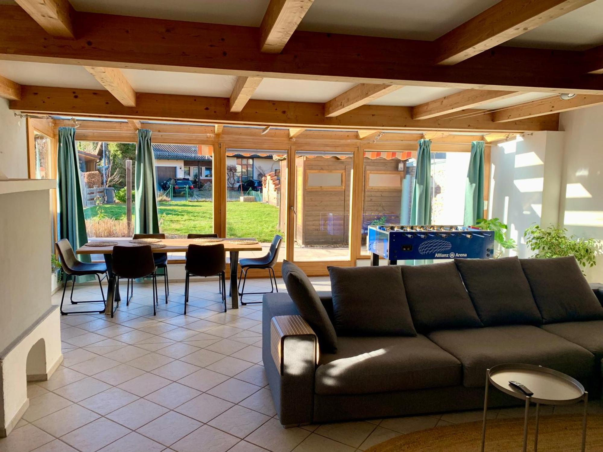 Kleines Reihenhaus Im Chiemgau Apartment Siegsdorf Bagian luar foto